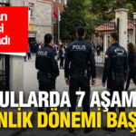 Okullarda Güvenlikte Yeni Dönem: 7 Aşamalı Plan Uygulanmaya Başlıyor